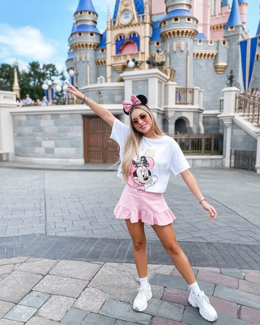 animated spring outfits 2026 trends+Pretty in Pink, Powered by Minnie