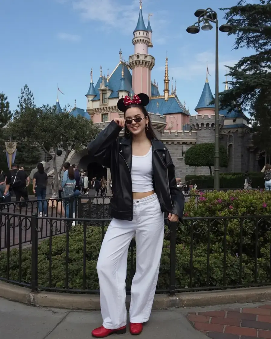 animated spring outfits 2026 trends+Monochrome With a Pop of Disney