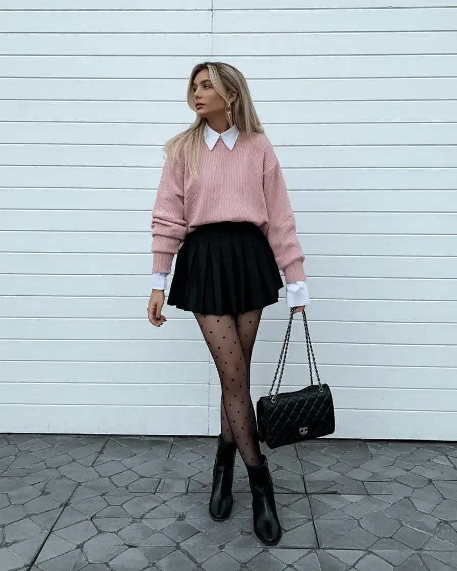 casual spring birthday outfit 2026 Preppy Meets Playful with a Nod to the ‘90s