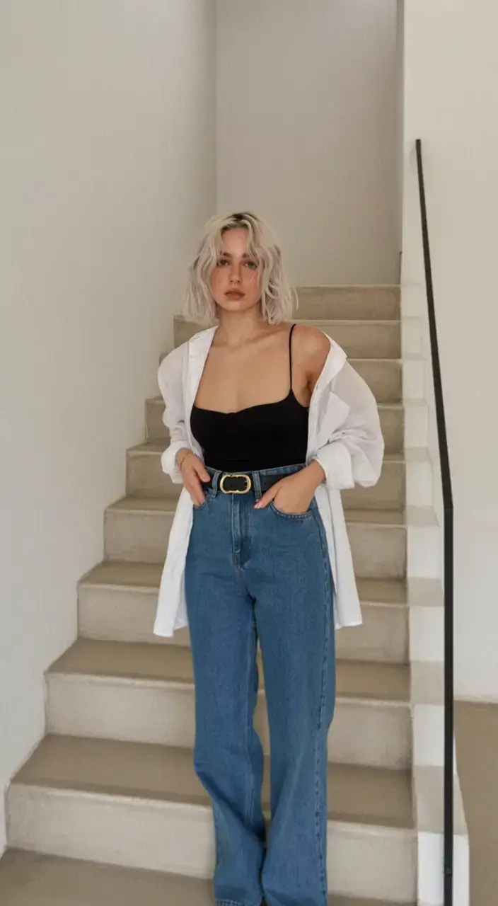 casual spring birthday outfit 2026 Unbothered Cool-Girl Energy