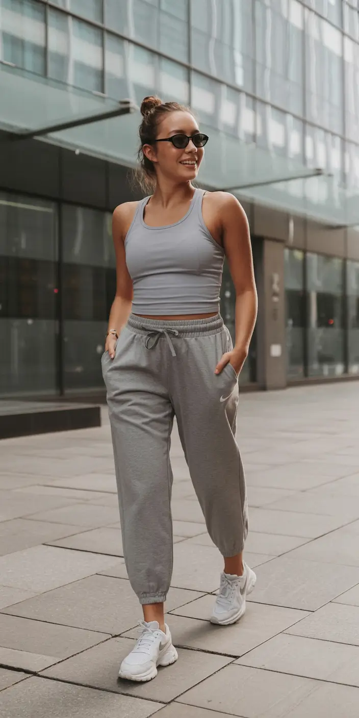 casual spring workout outfits 2026 Modern Retro with a Twist