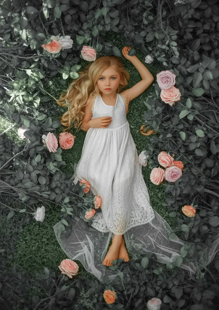 chic spring family pictures outfits for 2026 Enchanted Garden Dream