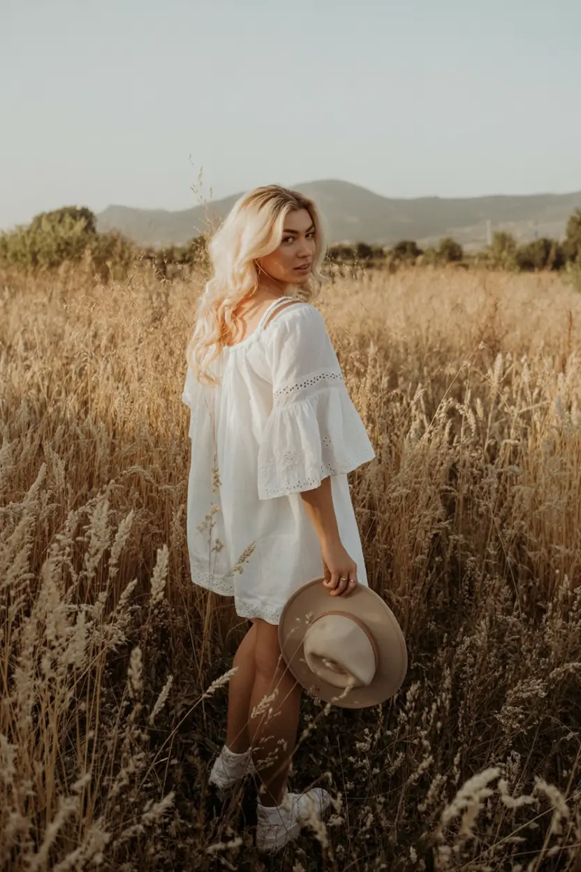 chic spring family pictures outfits for 2026 Soft Prairie Light