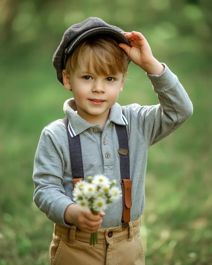 chic spring family pictures outfits for 2026 Vintage Vibes Little Gentleman