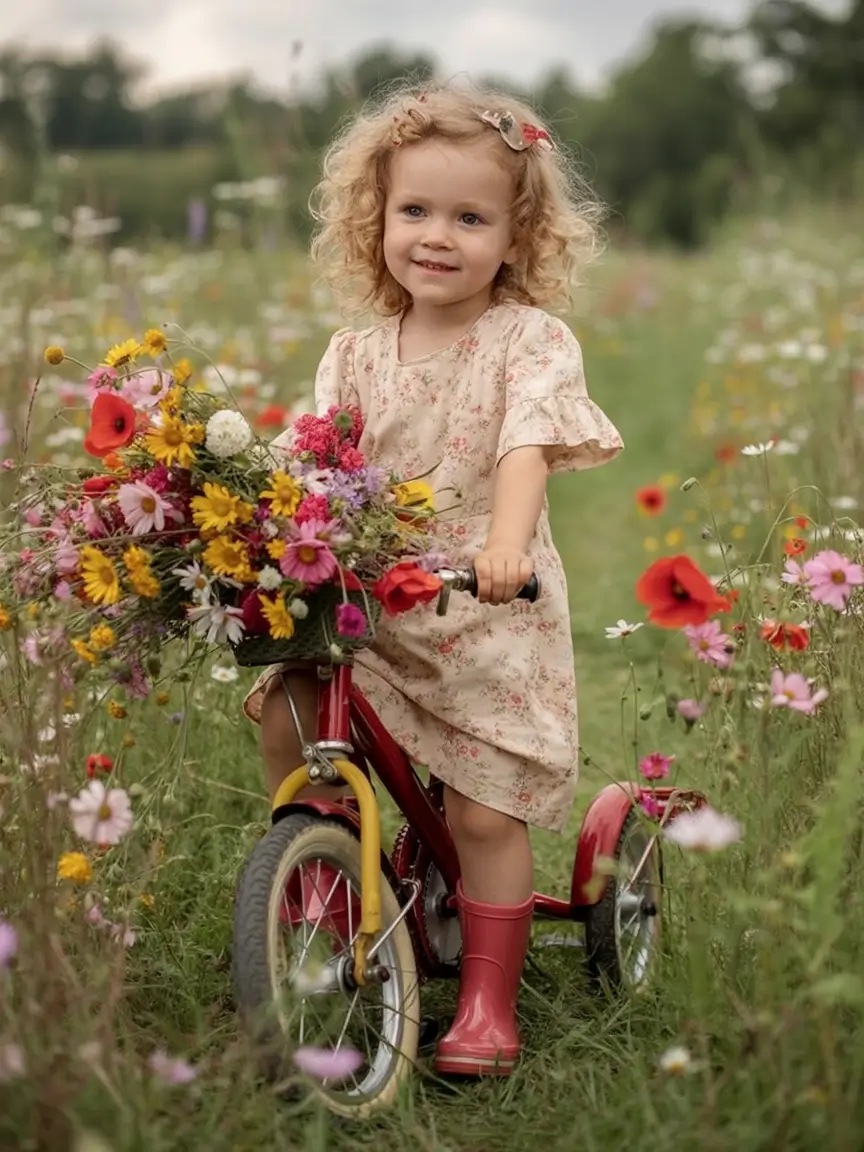 chic spring family pictures outfits for 2026 Floral Fields & Fairy Tales