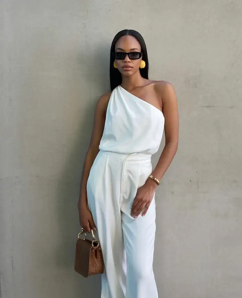 classic old money spring outfits 2026 Minimalist Glamour in Sculptural White