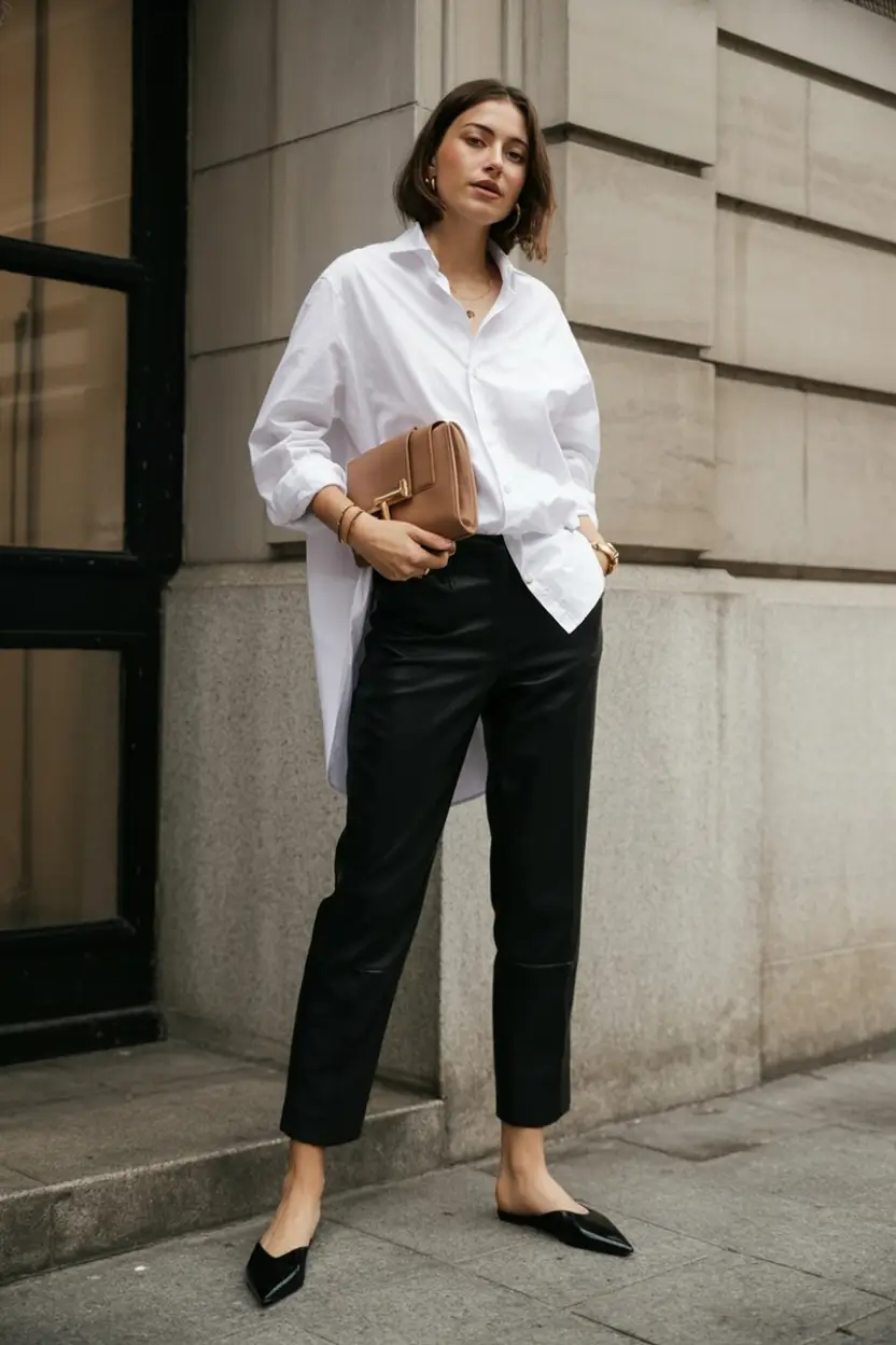 comfortable spring business casual outfits 2026 Modern French Muse