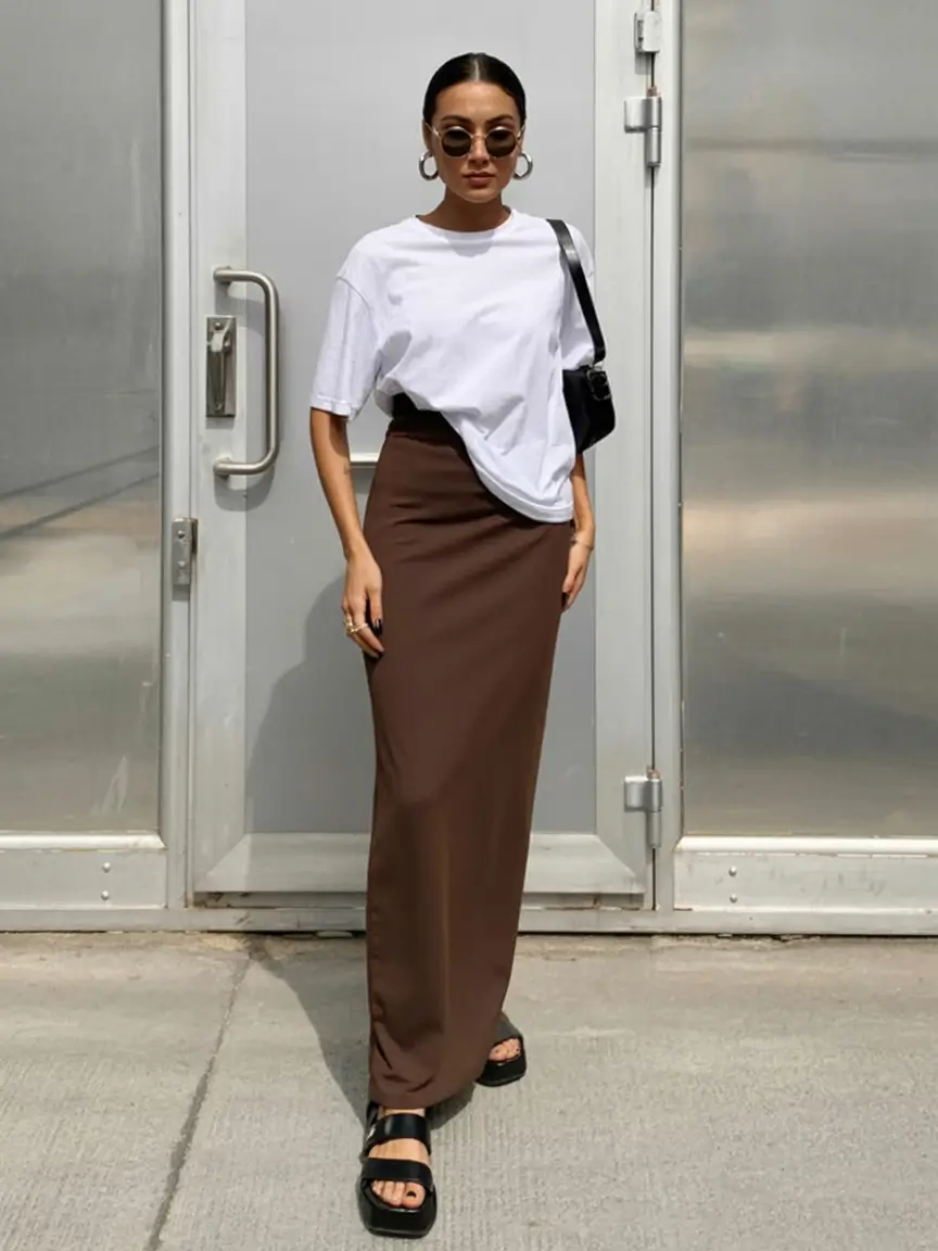 cool casual spring outfits 2026 Street Sleek with Soft Power