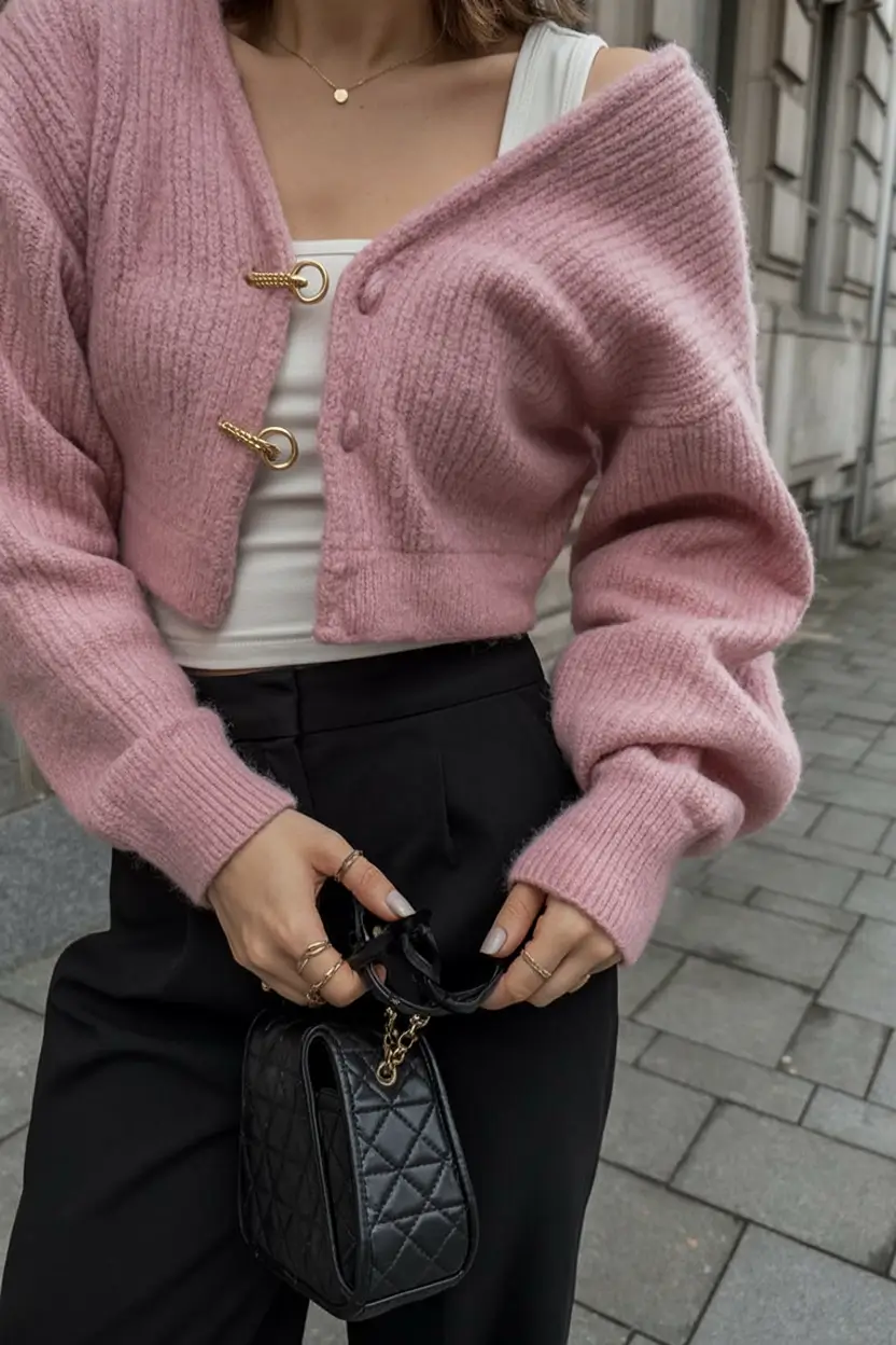 cool casual spring outfits 2026 Playful Femininity with a Touch of Parisian Chic