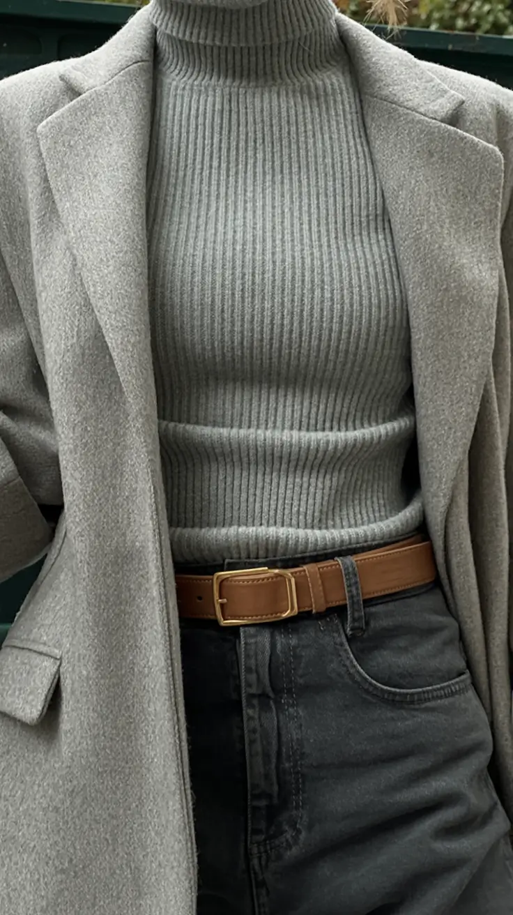 cool casual spring outfits 2026 Cool-Girl Grey That’s Anything But Boring