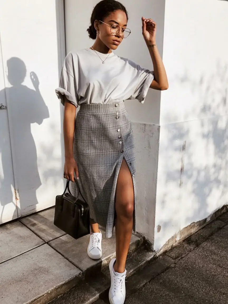 cozy spring outfits black women 2026 Smart Casual with a Feminine Spark