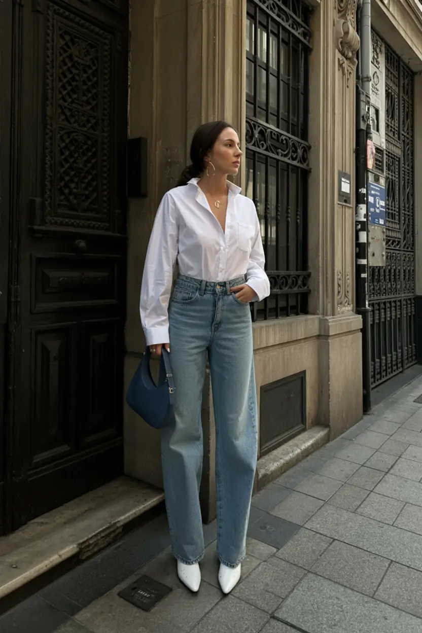 cute denim spring outfits for 2026 - Effortlessly Elegant, Parisian-Approved