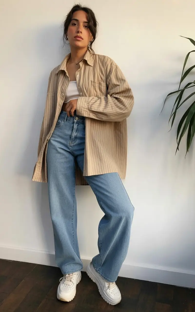 cute denim spring outfits for 2026 - Soft Neutrals, Maximum Impact