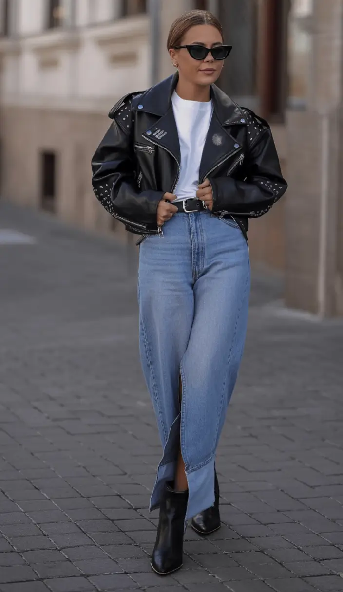 cute denim spring outfits for 2026 - The Denim Skirt Comeback — With Attitude