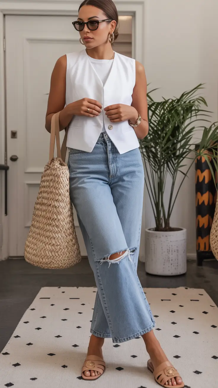 effortless spring outfit with pants 2026 Summer In the City, The Sleek Way
