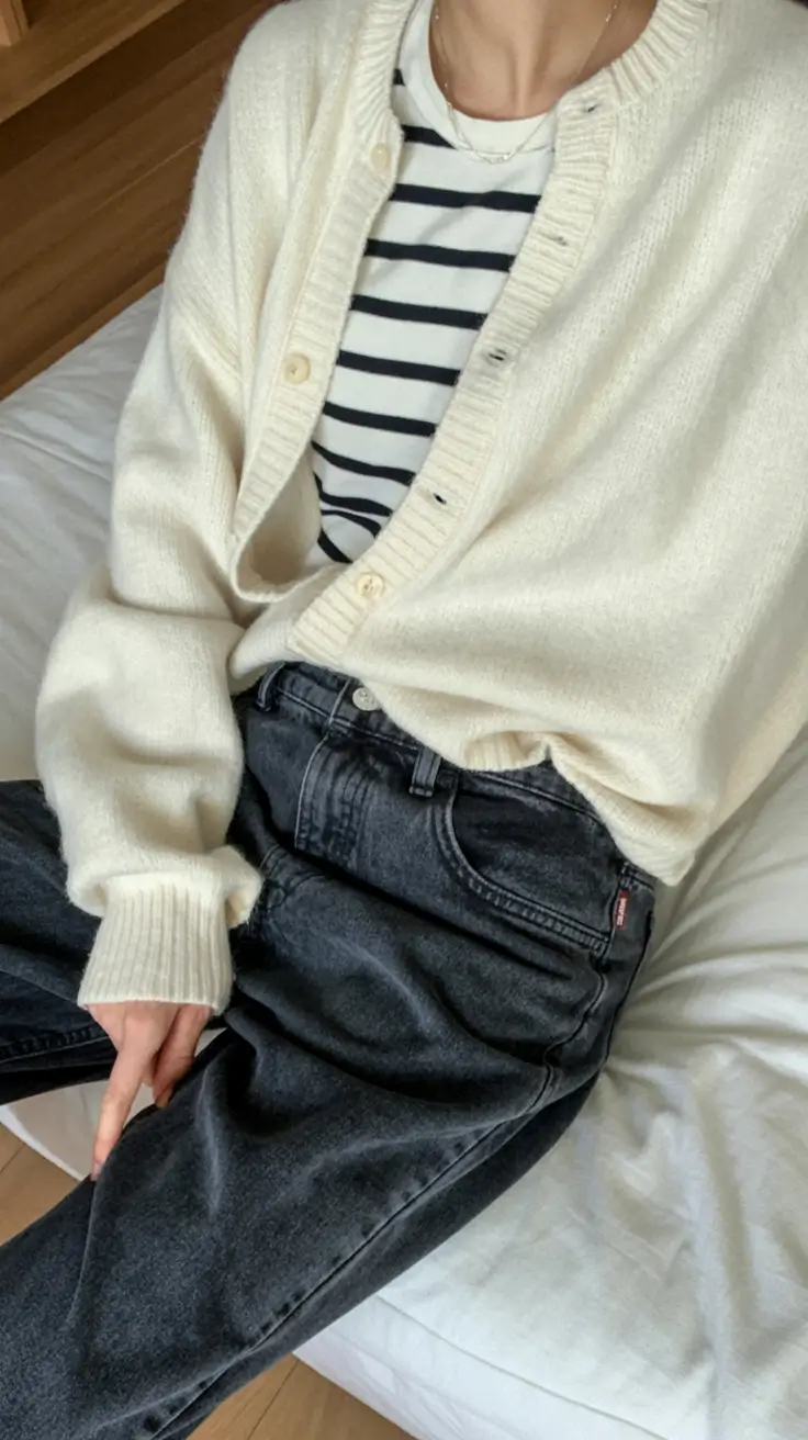 effortless spring outfit with pants 2026 Muted Classics Meet Coastal French Girl