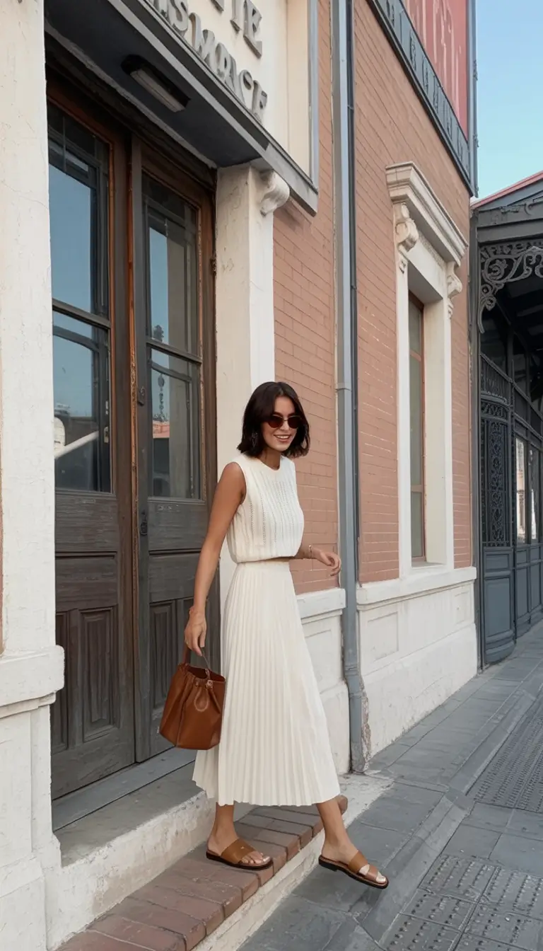 effortless spring outfits aesthetic 2026 Soft Structure for City Wandering