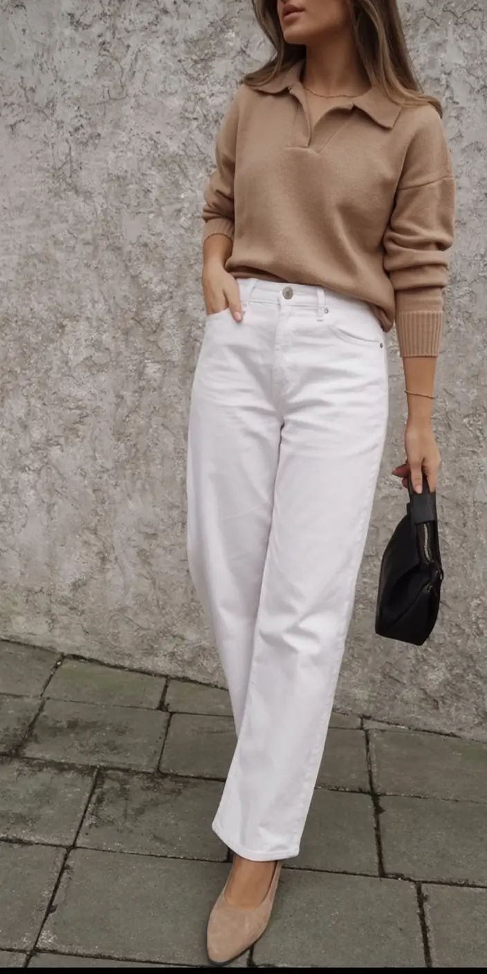 effortless spring outfits aesthetic 2026 Relaxed Neutrals for the Everyday Muse