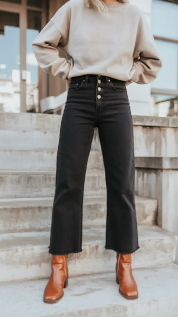 effortless spring outfits aesthetic 2026 Modern Edge with a Nod to the 70s