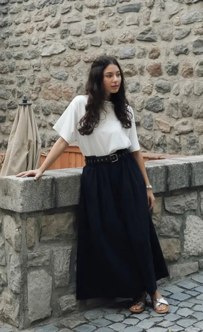 elegant europe spring outfits 2026 Ease in Contrast