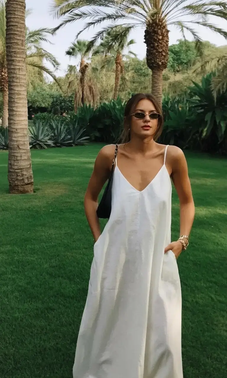 elegant europe spring outfits 2026 Laid-Back Glam with a Hint of Heat