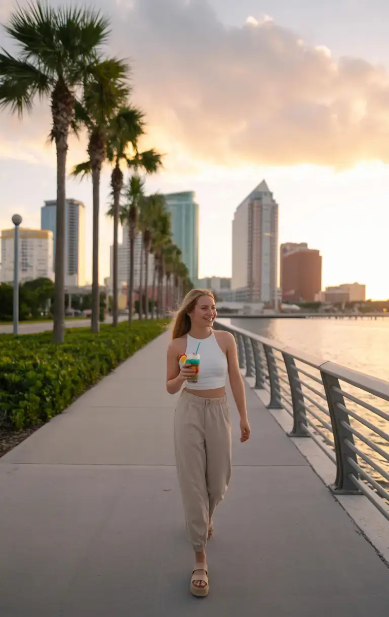 every day spring outfits for 2026+Soft Neutrals for Golden Hour Strolls