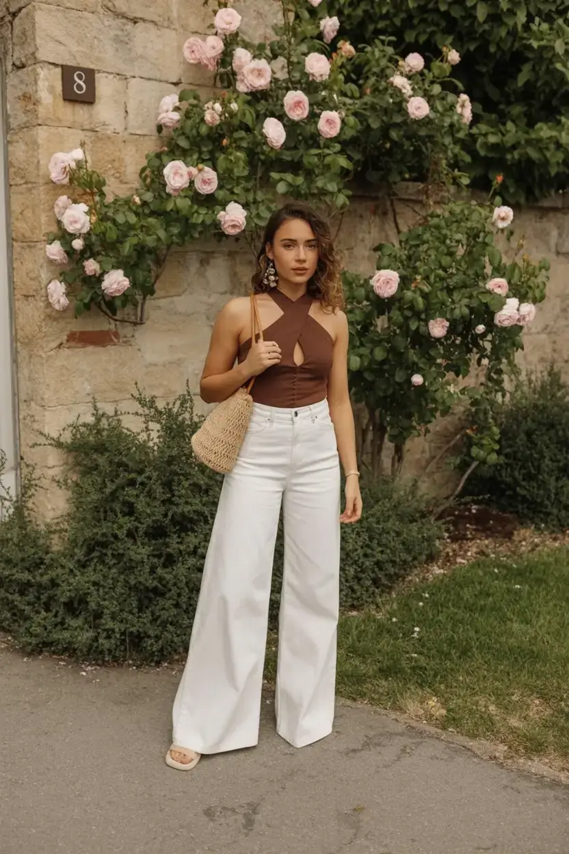 flattering spring outfits for women over 40 2026 Evening Garden Party Meets Daytime Casual