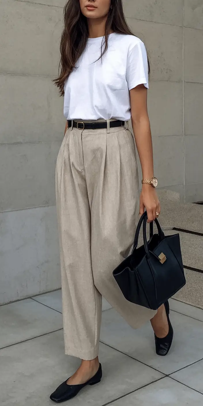 formal spring outfits 2026+Casual Precision with a Polished Edge