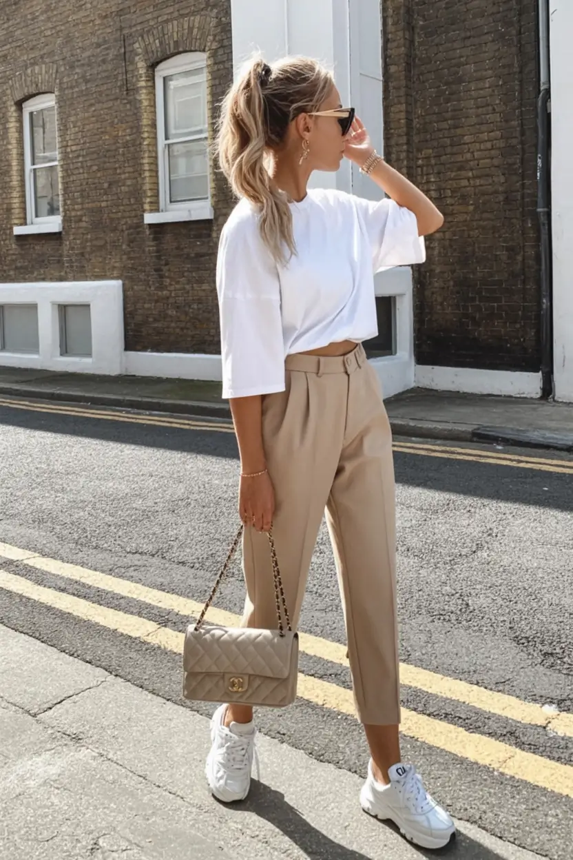 formal spring outfits 2026+Neutral Basics with Icon Status