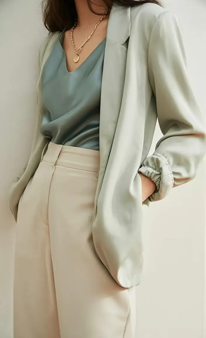 formal spring outfits 2026+Sage Green is the New Spring Neutral