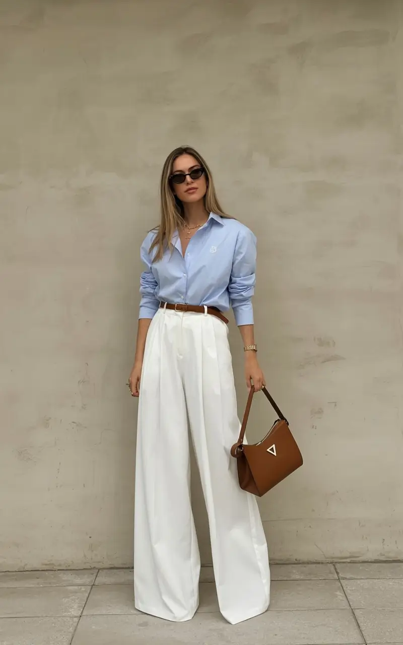 fresh spring office outfits 2026 Modern Professional with a Breezy Twist