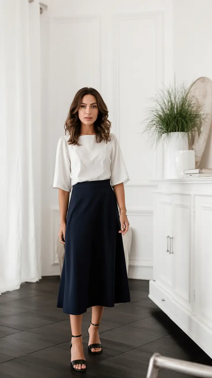 fresh spring workwear 2026 Midnight & Milk