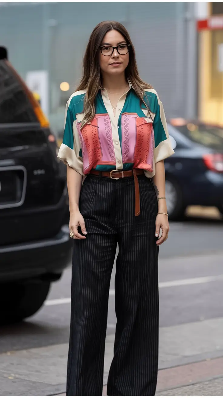 fresh spring workwear 2026 Color Blocked Confidence