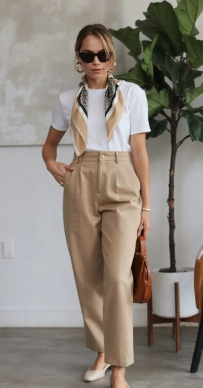 fresh spring workwear 2026 Scarfed & Styled for Simplicity