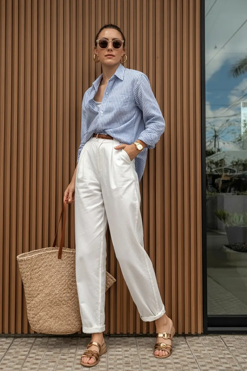 fresh spring workwear 2026 Button-Downs, But Make It Bossa Nova