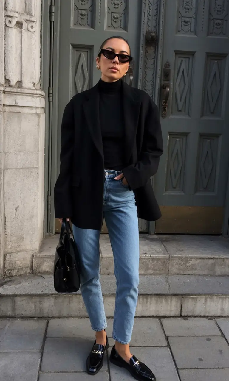 light early spring outfits 2026+Streamlined Loafers and Layers