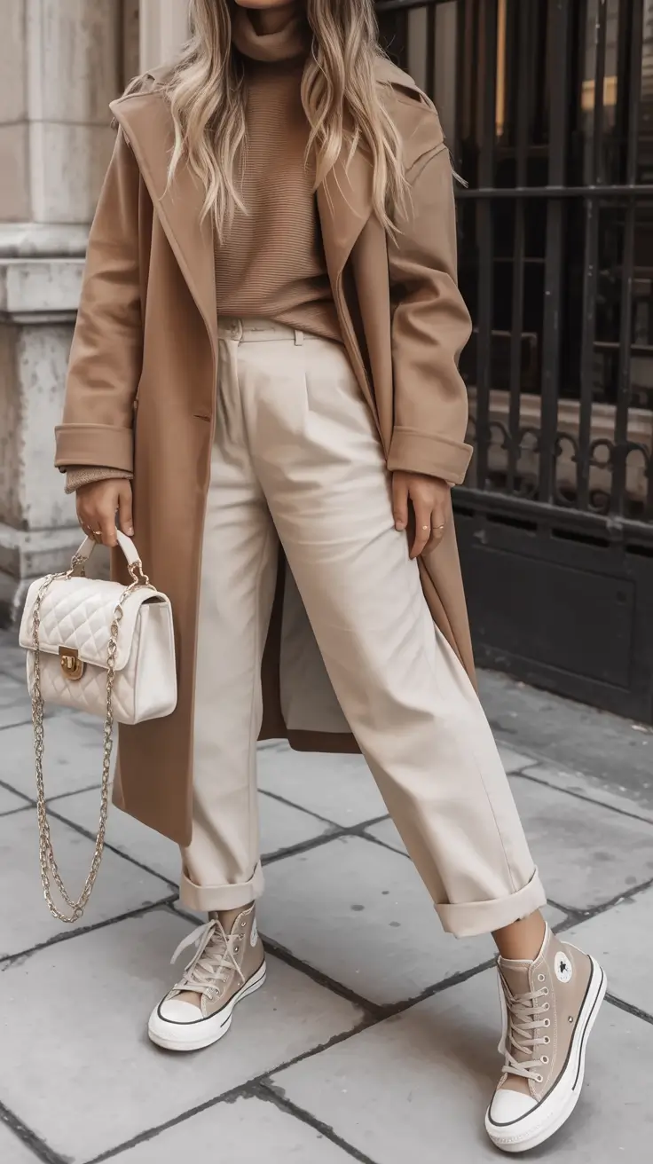 light early spring outfits 2026+High-Low Mix with Urban Confidence