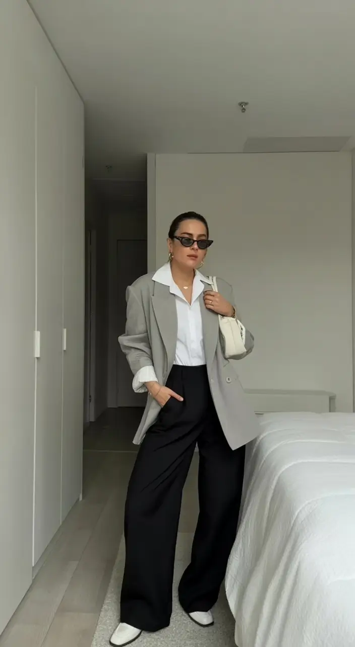 light spring work outfits 2026 Business with a Side of Vintage Glam