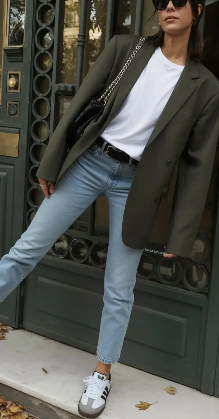 light spring work outfits 2026 Minimal Layers with a Sporty Streak