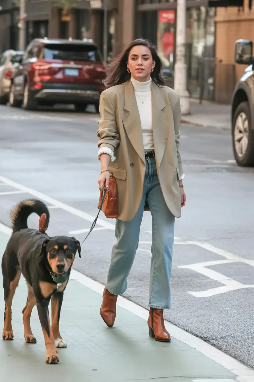 light spring work outfits 2026 Urban Cool with a Hint of Luxe