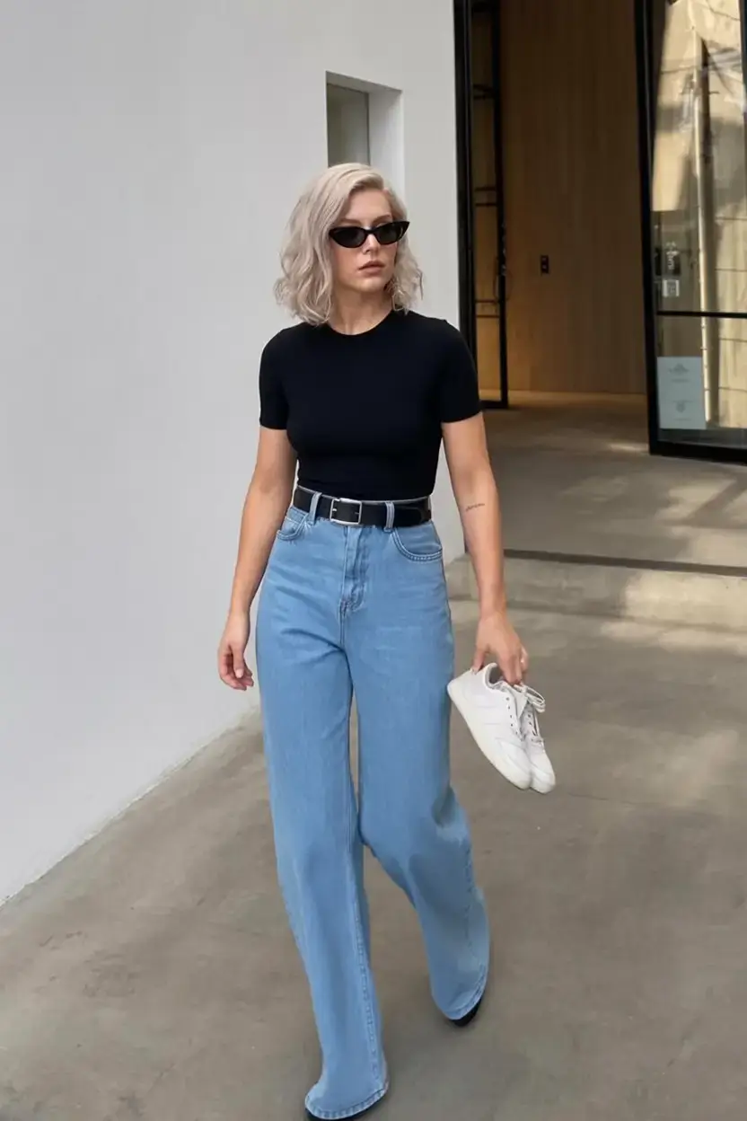 minimalist spring wardrobe guide 2026 Dark Neutrals Done Right