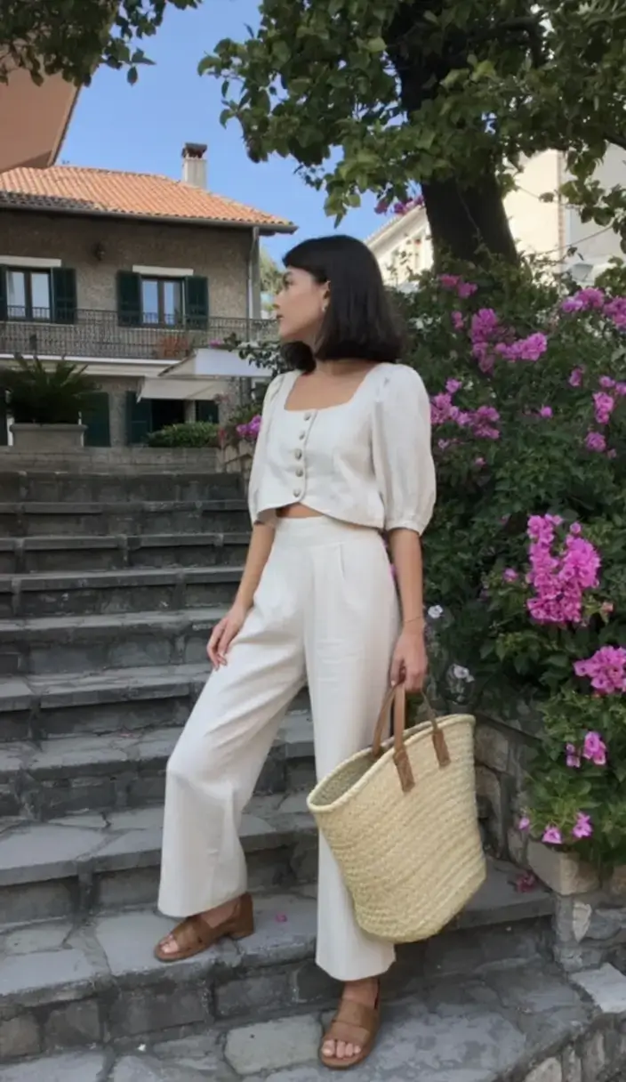 minimalist spring wardrobe guide 2026 Romantic Neutrals with a Vintage Feel