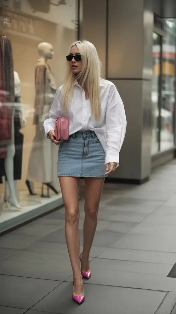 modern spring date night outfit 2026 Y2K Revival with Chic Volume