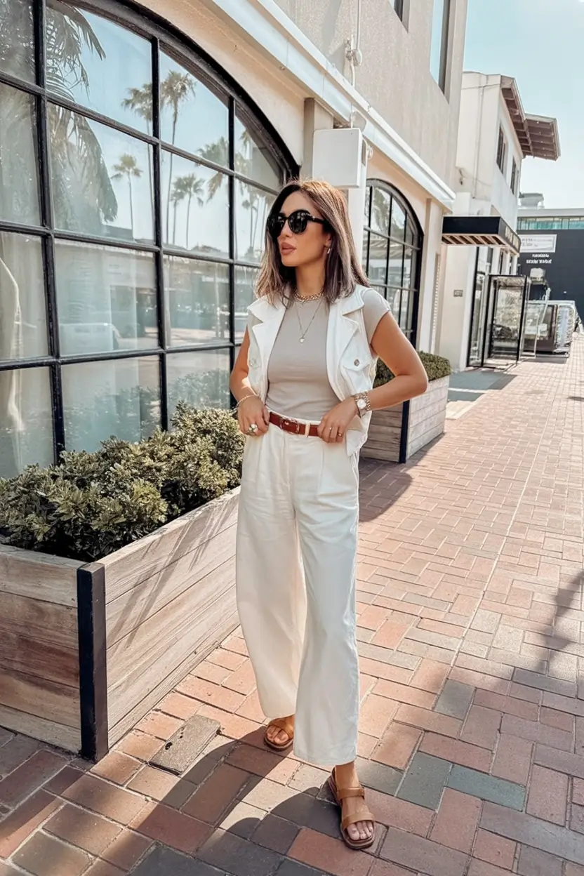 modern spring jeans outfit 2026 Minimalist Neutrals, Maximum Impact
