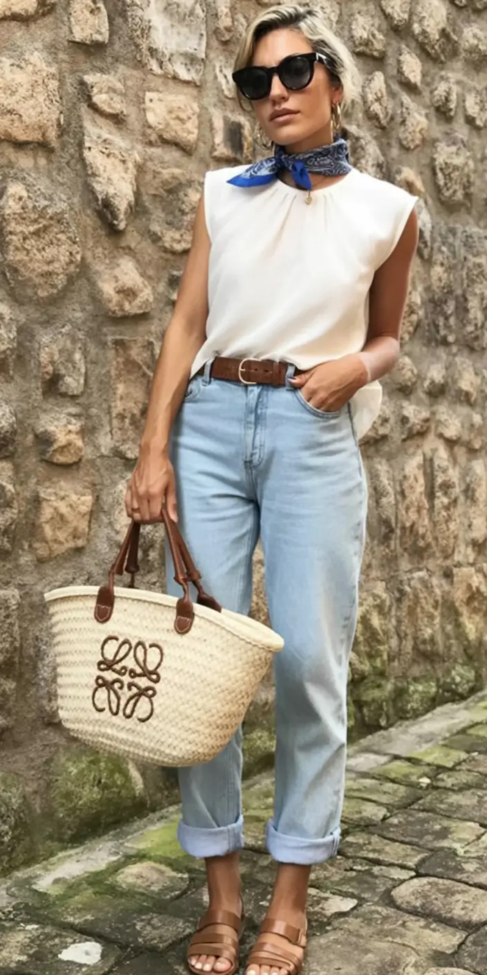 modern spring vacation outfits 2026+Classic French Riviera Energy