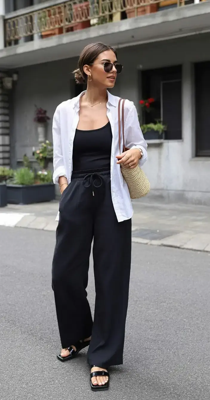 must have spring mom outfits 2026 Timeless Monochrome, Made Casual