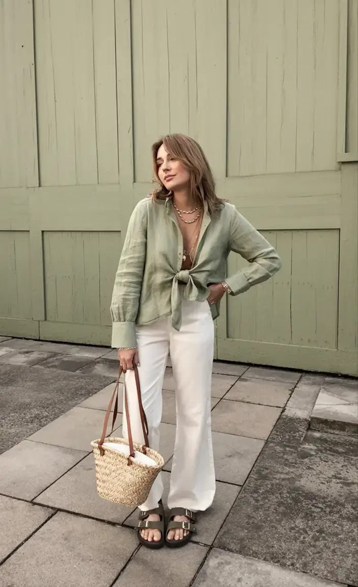 must have spring mom outfits 2026 Earthy Calm Meets Everyday Luxe