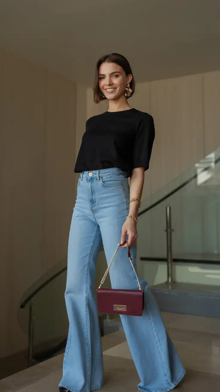 must have spring mom outfits 2026 Retro Denim and Refined Drama