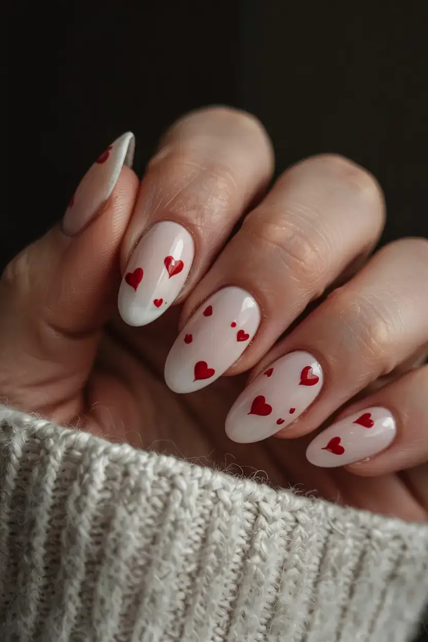 nails designs ideas february 2026 Minimal Hearts, Maximum Impact