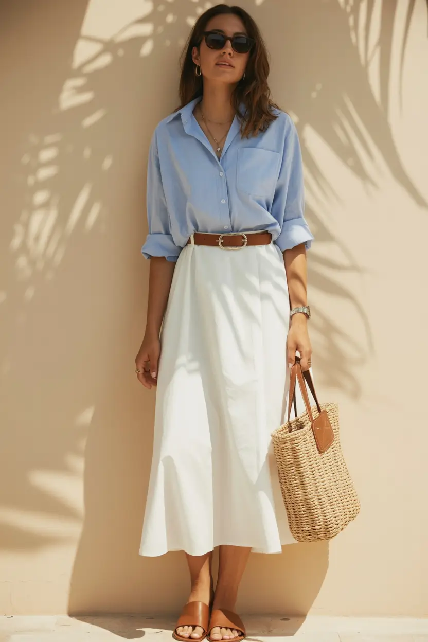 old money spring outfits 2026 looks The “I’m on Holiday, But I Still Have Taste” Look